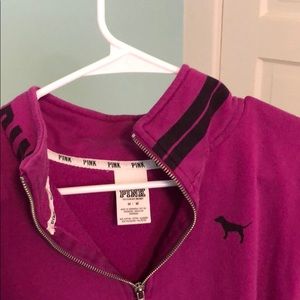 PINK quarter zip